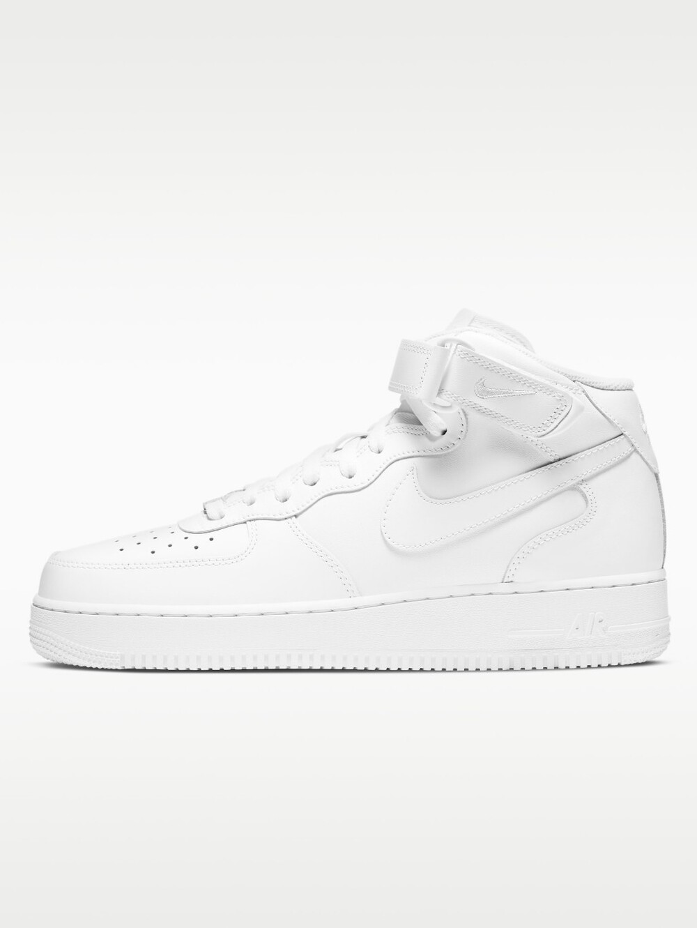 Nike Air Force 1 '07 Mids - All White Size 12